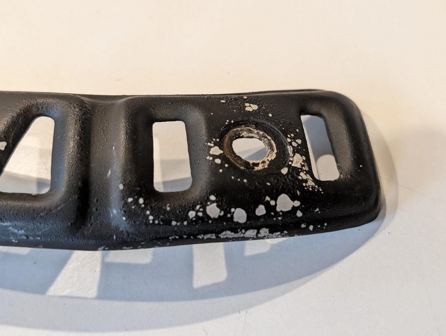 Yamaha XT600 43F Hitzeblech 34K-14628-00 Hitzeschutz Krümmer Auspuff, gebraucht