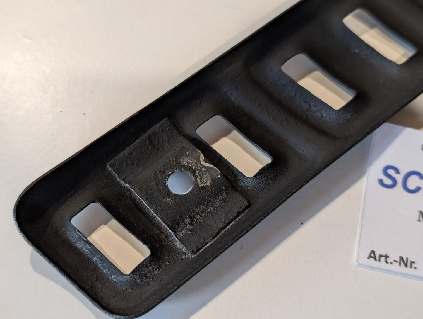 Yamaha XT600 43F Hitzeblech 34K-14628-00 Hitzeschutz Krümmer Auspuff, gebraucht