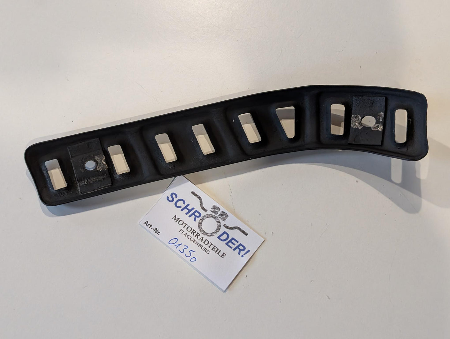 Yamaha XT600 43F Hitzeblech 34K-14628-00 Hitzeschutz Krümmer Auspuff, gebraucht