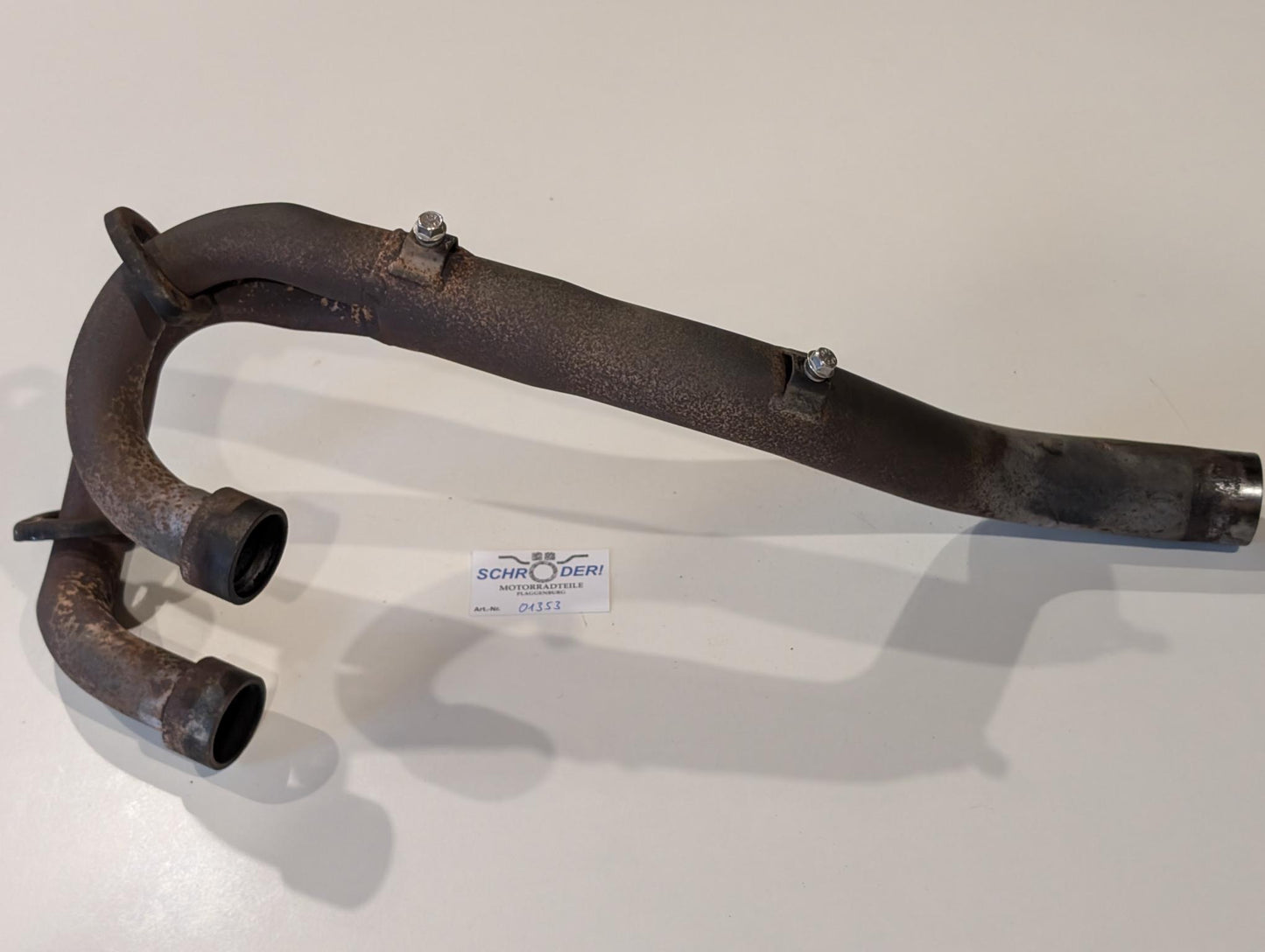 Yamaha XT600 43F Krümmer Abgasrohr 34K-14611-00 34K-1, gebraucht