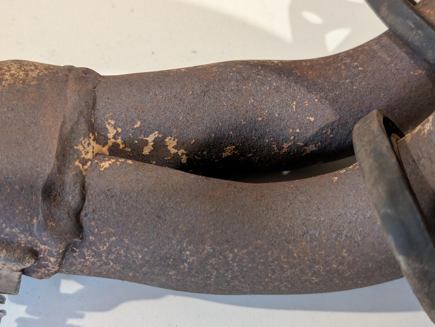 Yamaha XT600 43F Krümmer Abgasrohr 34K-14611-00 34K-1, gebraucht