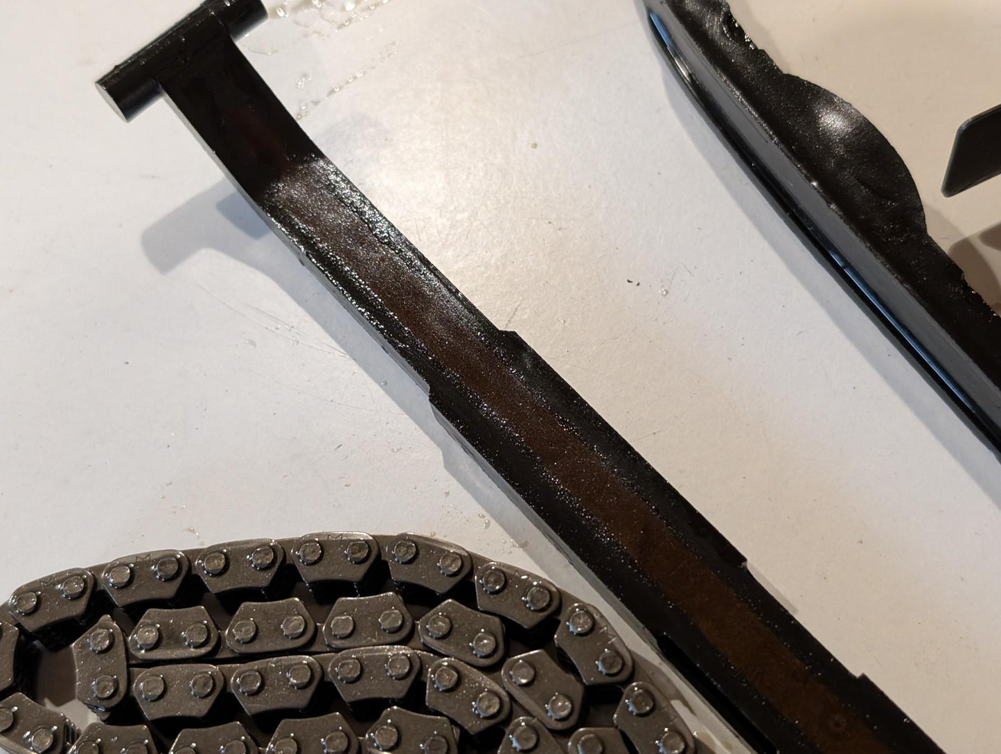 Yamaha XT600 43F Steuerkette 94590-27126 Führungsschienen 34K-12231-00 34K-12241-00 gebraucht