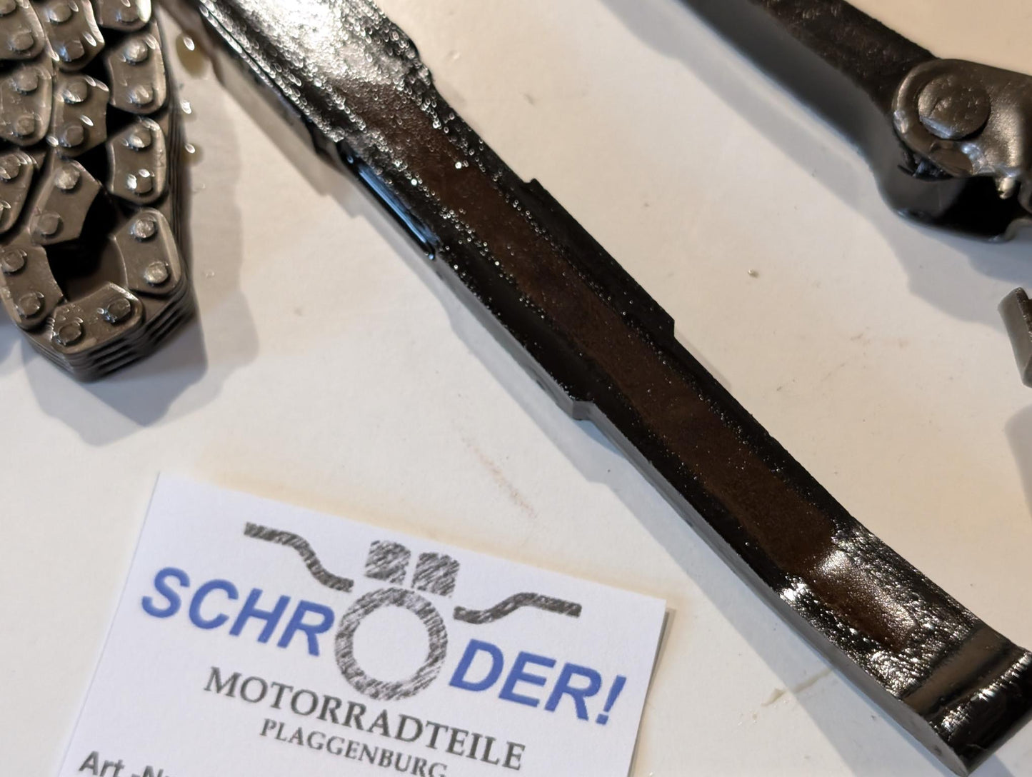 Yamaha XT600 43F Steuerkette 94590-27126 Führungsschienen 34K-12231-00 34K-12241-00 gebraucht