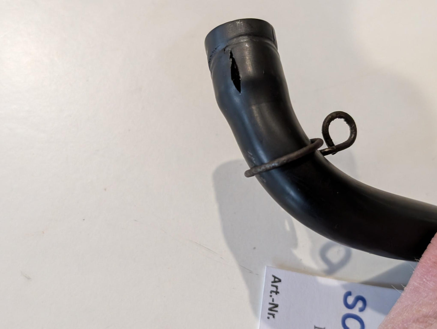 Yamaha XT600 43F Belüftungsrohr 34L-11166-00 Entlüftungsrohr Motor Luftfilterkasten gebraucht