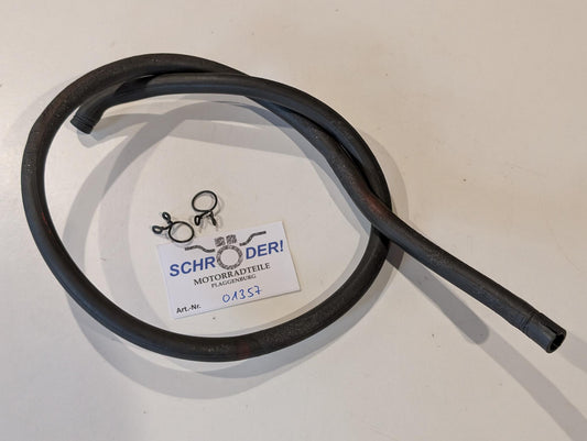 Yamaha XT600 43F Belüftungsschlauch 90445-11753 Entlüftungsschlauch zum Öltank mit Klemmen gebraucht