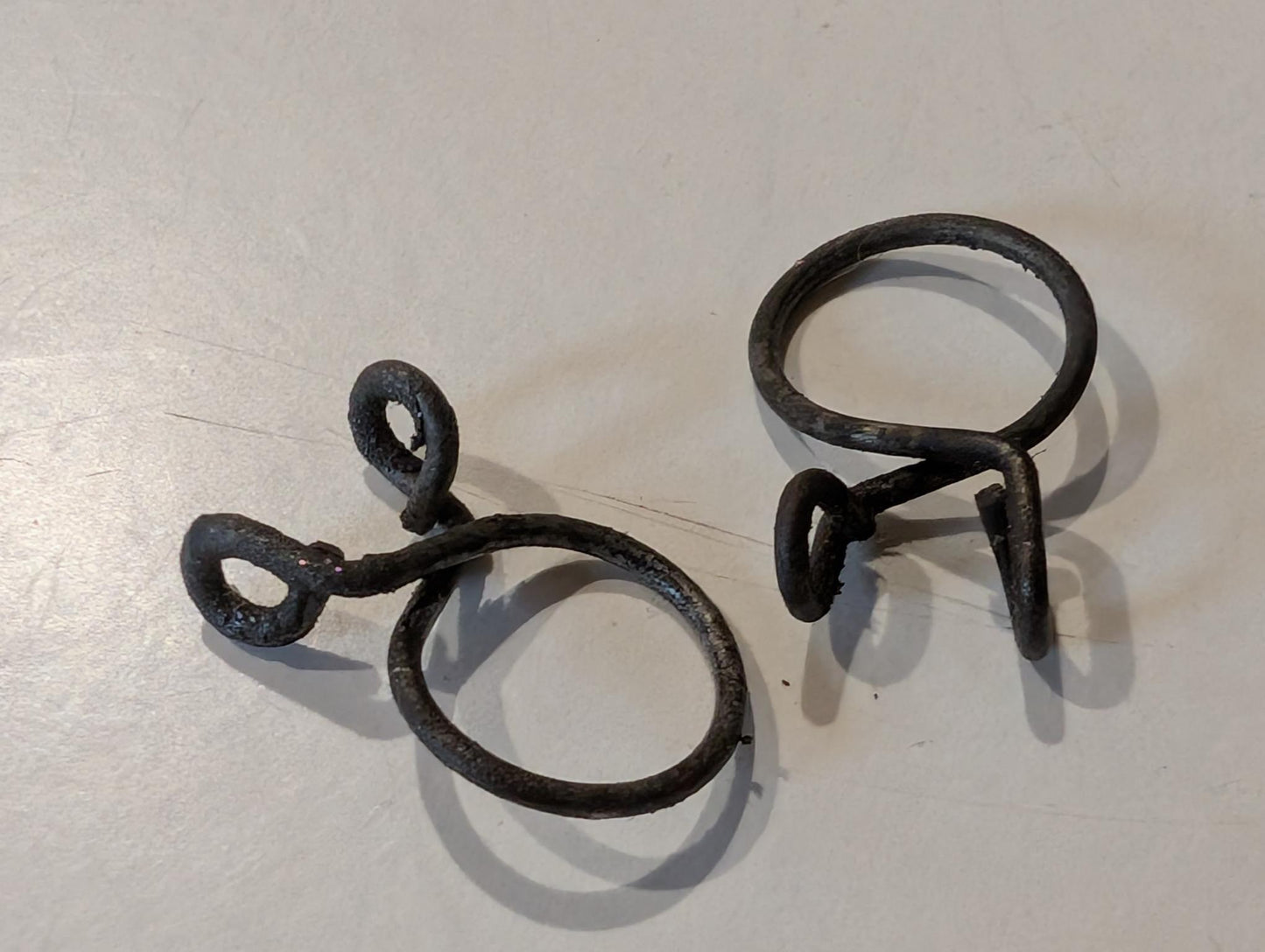 Yamaha XT600 43F Belüftungsschlauch 90445-11753 Entlüftungsschlauch zum Öltank mit Klemmen gebraucht