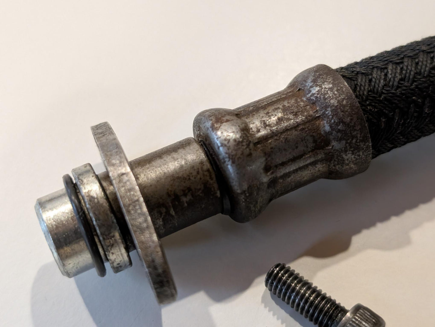 Yamaha XT600 43F Ölschlauch 43F-13465-00 Ölleitung Öltank Motor gebraucht