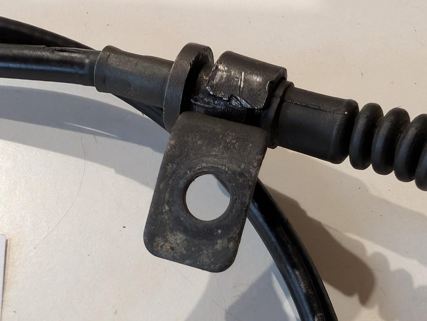 Yamaha XT600 43F Dekompressionszug 34L-12292-00 mit Halter gebraucht