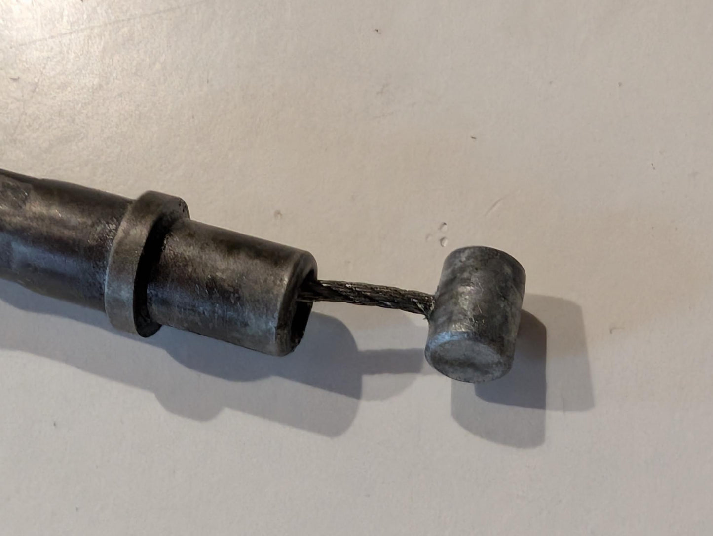 Yamaha XT600 43F Dekompressionszug 34L-12292-00 mit Halter gebraucht