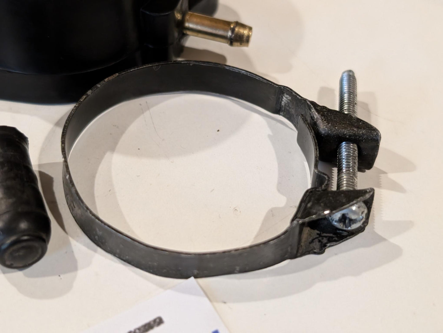 Yamaha XT600 43F Paar Ansaugstutzen links und rechts mit Schellen gebraucht