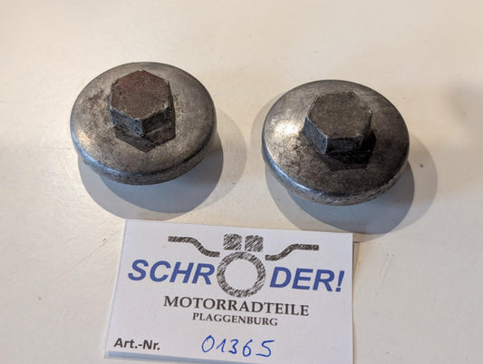 Yamaha XT600 43F Paar Ventildeckel Auslassseite 1H2-11186-00 gebraucht