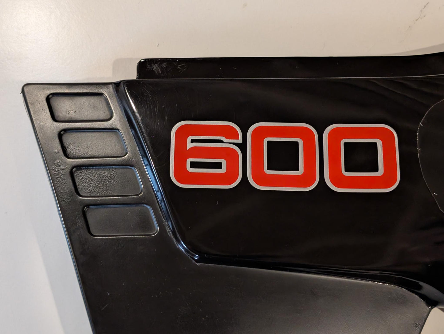 Yamaha XT600 43F Seitendeckel Seitenverkleidung links 43F-21711 gebraucht