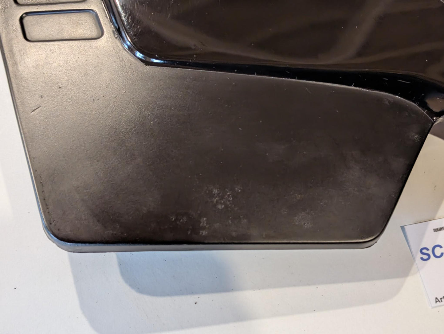 Yamaha XT600 43F Seitendeckel Seitenverkleidung links 43F-21711 gebraucht