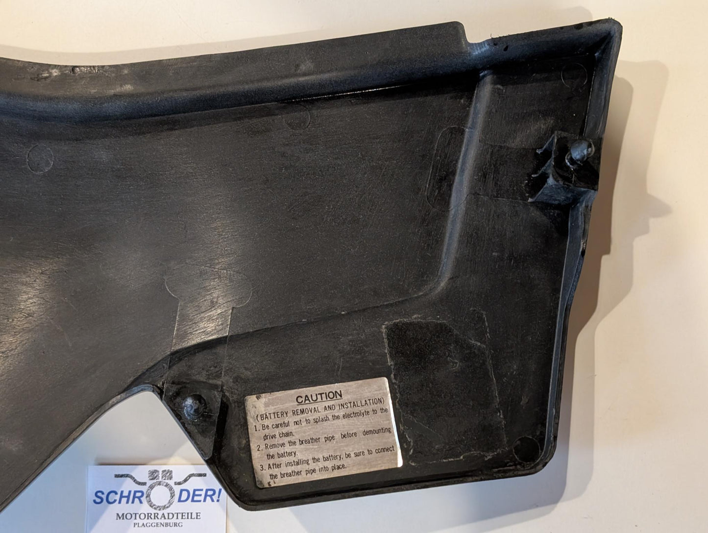 Yamaha XT600 43F Seitendeckel Seitenverkleidung links 43F-21711 gebraucht