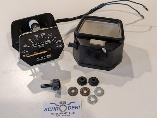 Yamaha XT600 43F Tachometer Geschwindigkeitsmesser mit Kabelsatz gebraucht