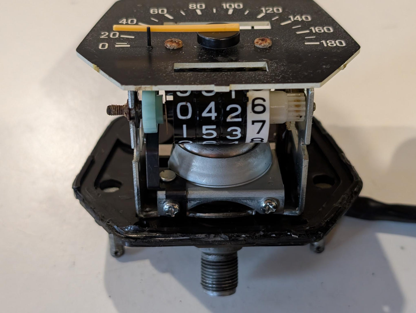 Yamaha XT600 43F Tachometer Geschwindigkeitsmesser mit Kabelsatz gebraucht