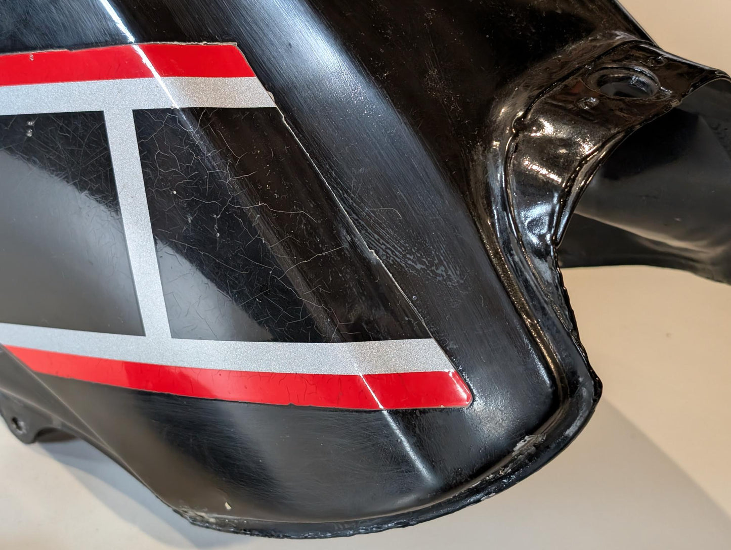 Yamaha XT600 43F Kraftstofftank mit Deckel schwarz gebraucht