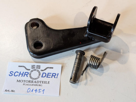 Yamaha XT600 43F Fussrastenhalter Konsole vorne links 34L-27412-00 gebraucht