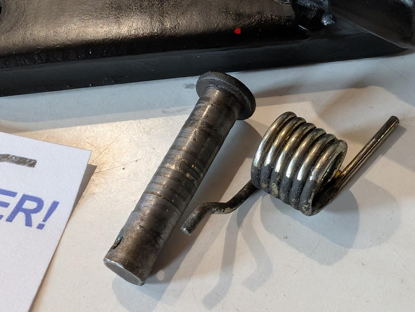 Yamaha XT600 43F Fussrastenhalter Konsole vorne links 34L-27412-00 gebraucht