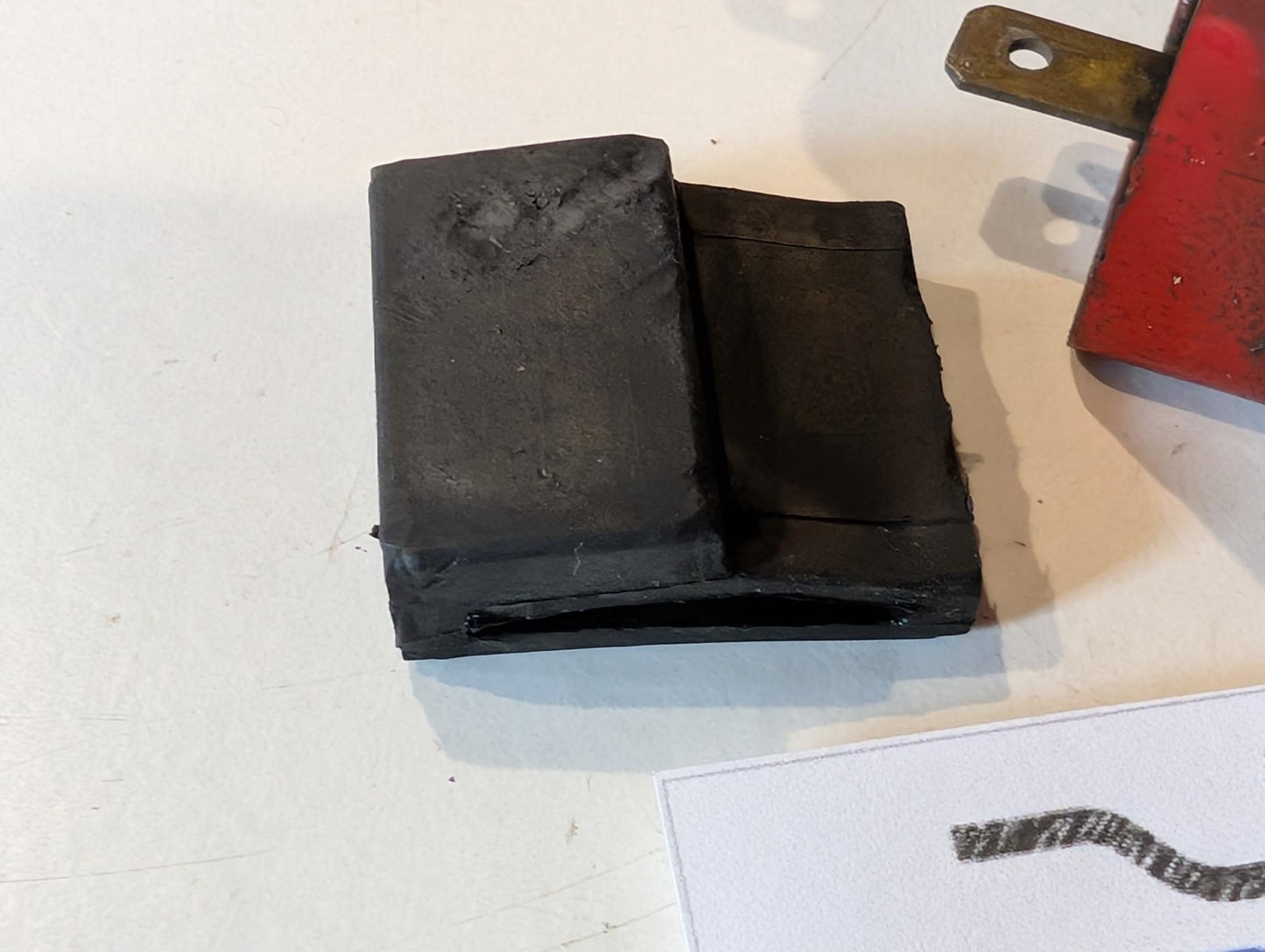 Yamaha XT600 43F Blinkerrelais 1U3-83350-40 mit Haltegummi gebraucht