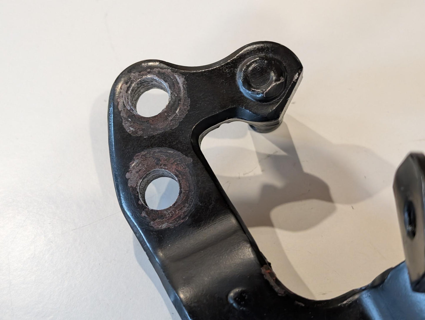 Yamaha XT600 43F Fussrastenhalter vorne rechts Konsole Bremshebel 34L-27422 gebraucht