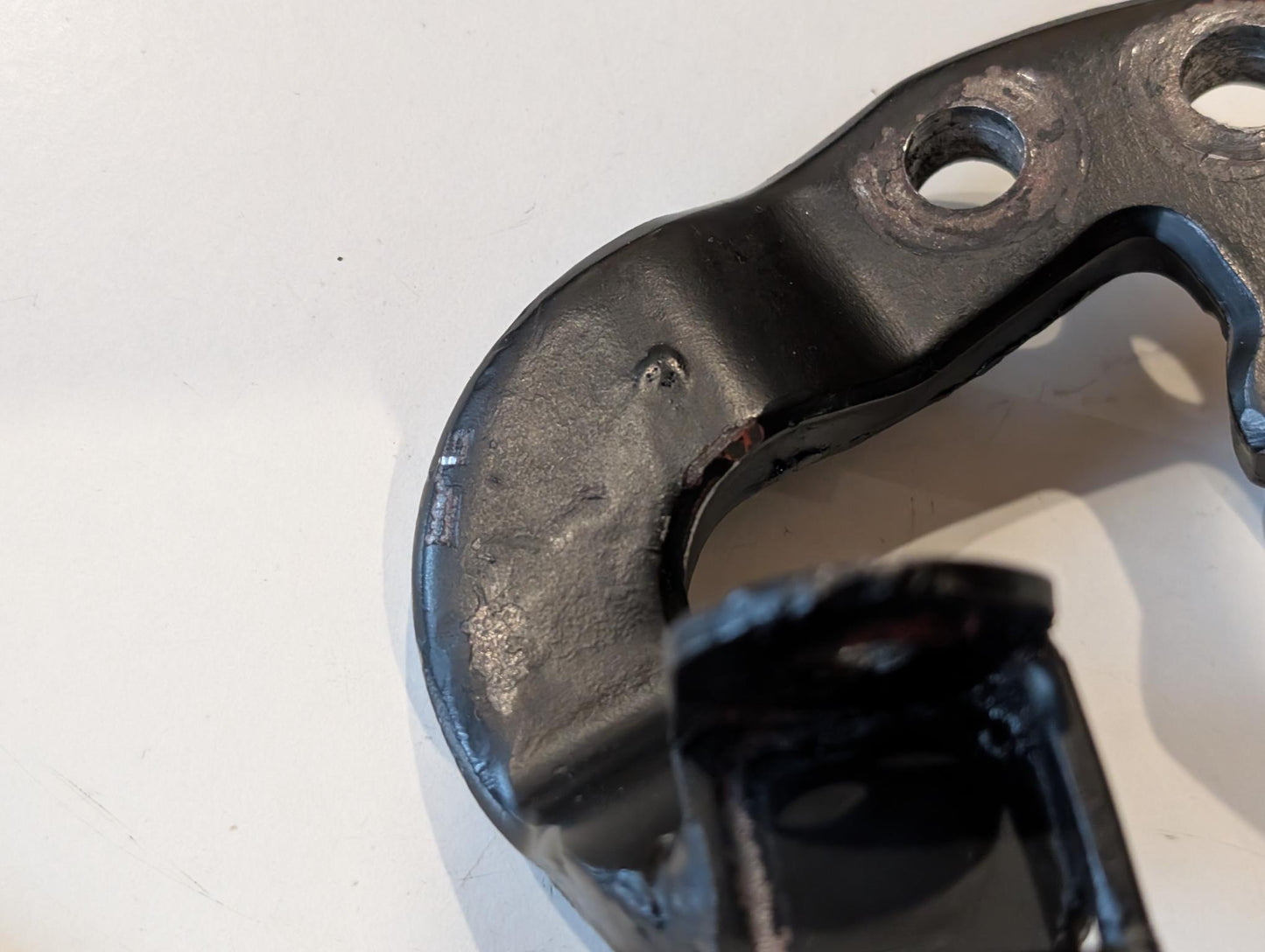 Yamaha XT600 43F Fussrastenhalter vorne rechts Konsole Bremshebel 34L-27422 gebraucht