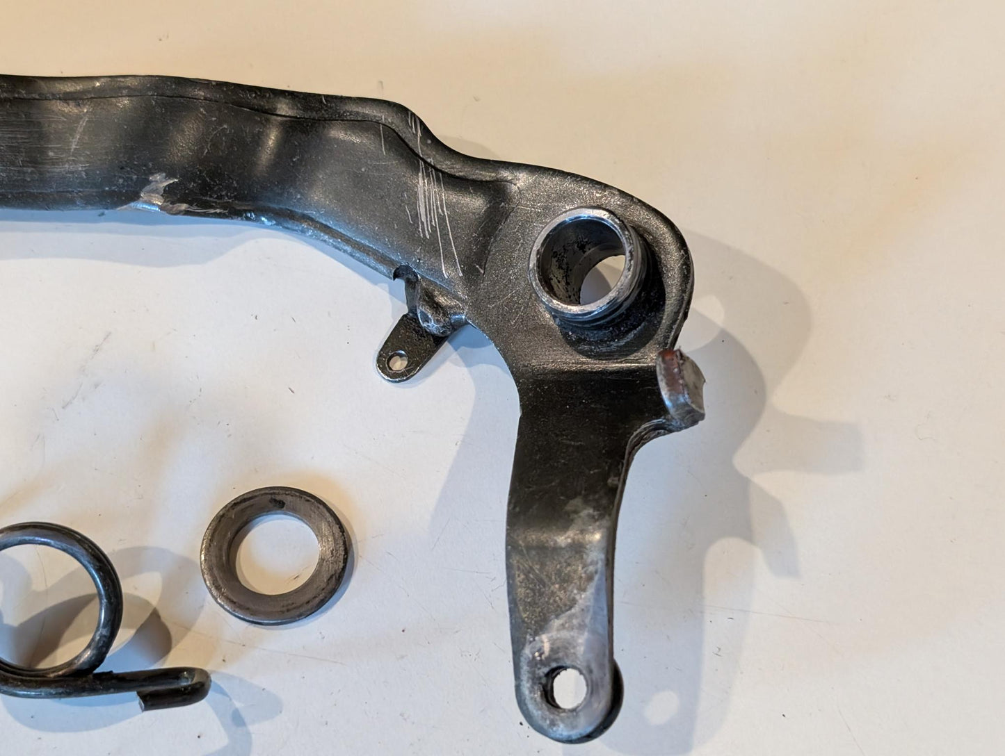 Yamaha XT600 43F Bremshebel 34L-27211-11 Bremspedal Fussbremshebel hinten gebraucht