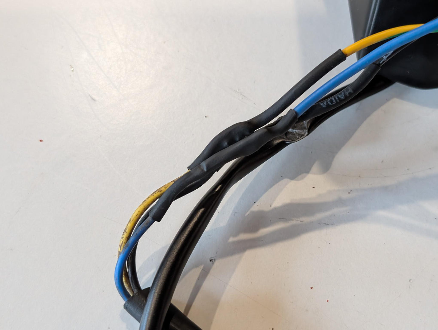 Yamaha XT600 43F Rücklicht Bremslicht mit Kennzeichenhalter und Kabel gebraucht