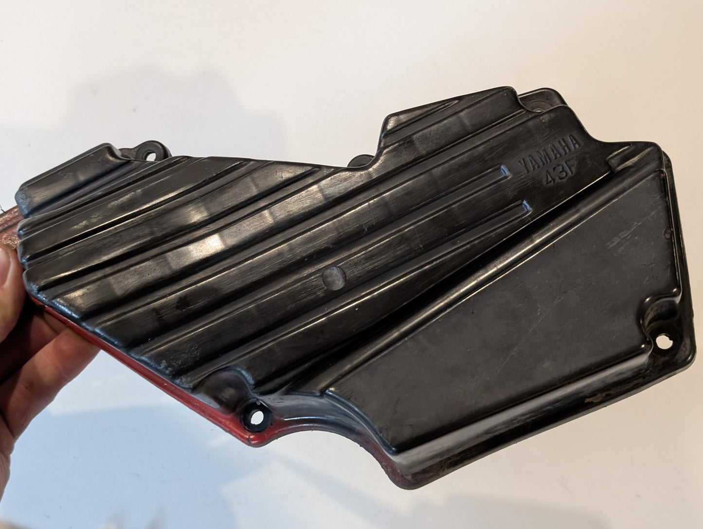 Yamaha XT600 43F Luftfilterkasten Deckel rechts 43F-14412-00 gebraucht