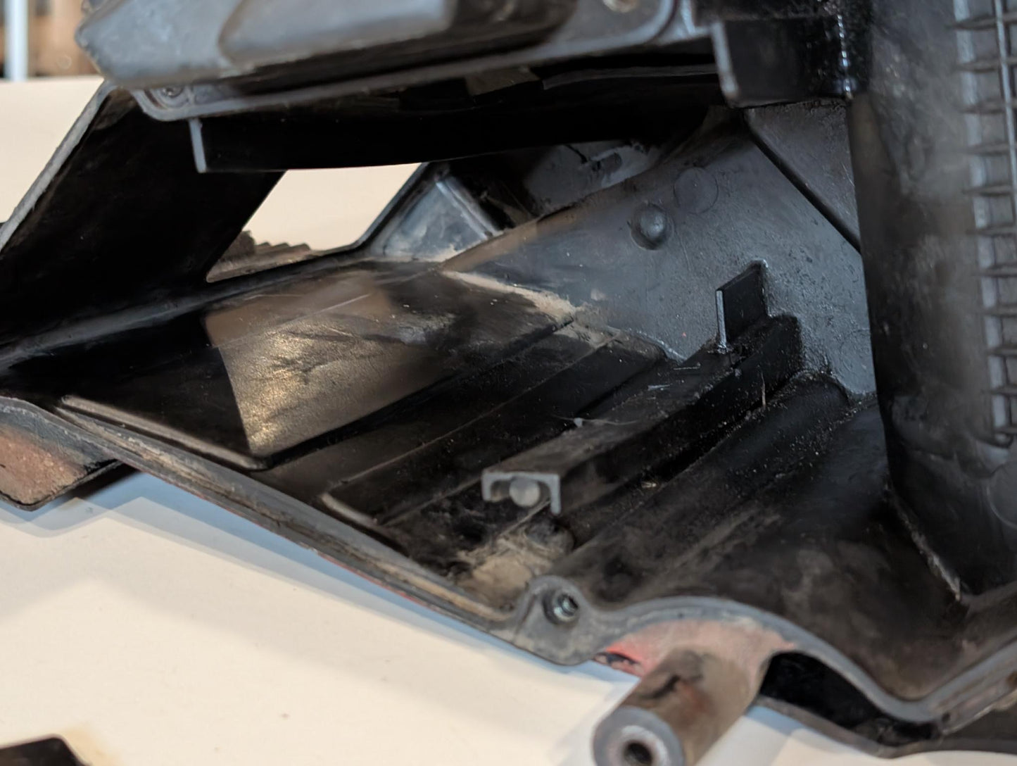 Yamaha XT600 43F Luftfilterkasten 43F-14401-00 Luftfiltergehäuse gebraucht