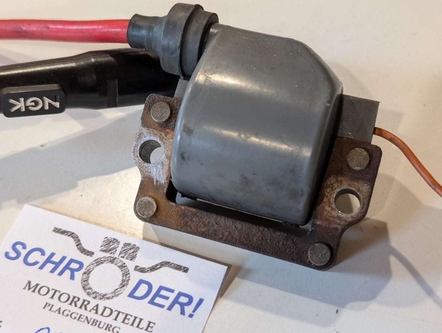 Yamaha XT600 43F Zündspule 43F-82310-50 mit Kabel und Kerzenstecker gebraucht