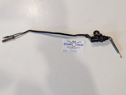 Yamaha XT600 43F Bremslichtschalter hinten 34L-82530-00 mit Halter gebraucht, in altersgemäßem Zustand