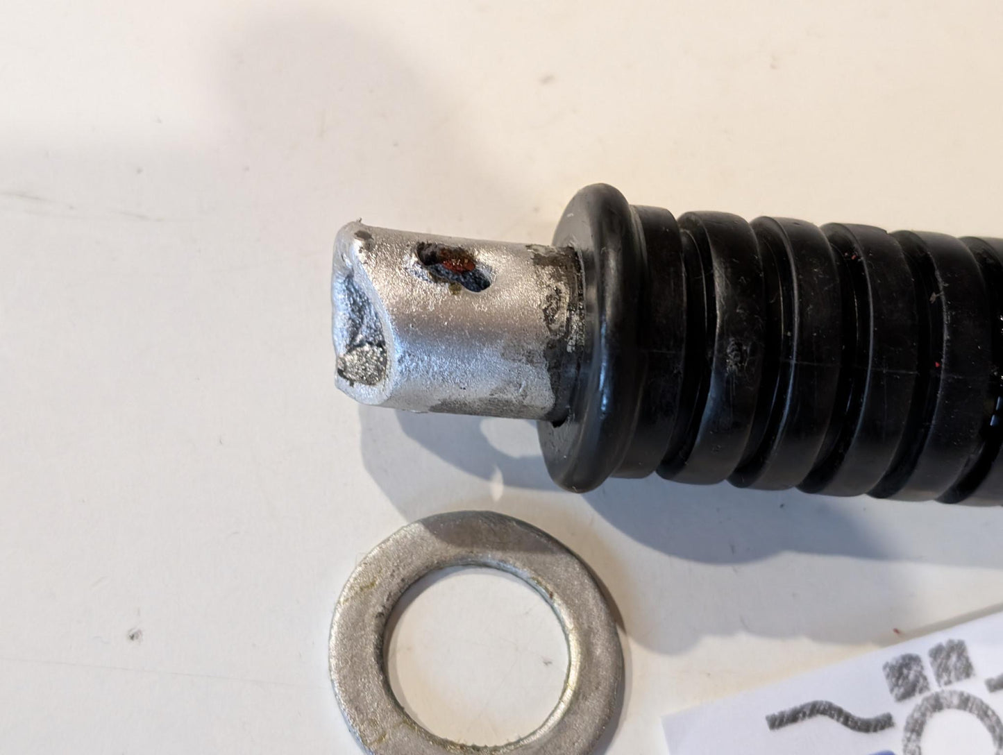 Yamaha XT600 43F Fussraste hinten 120-27431-00 gebraucht