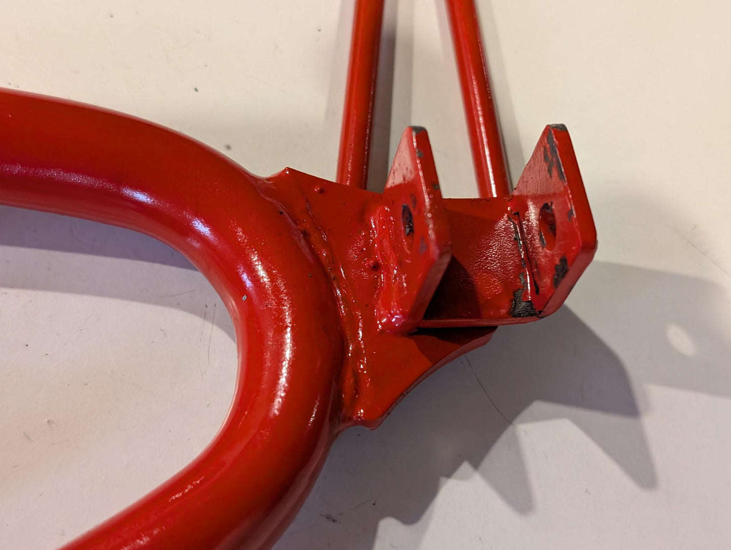 Yamaha XT600 43F Fussrastenhalter hinten links 26F-27432 gebraucht