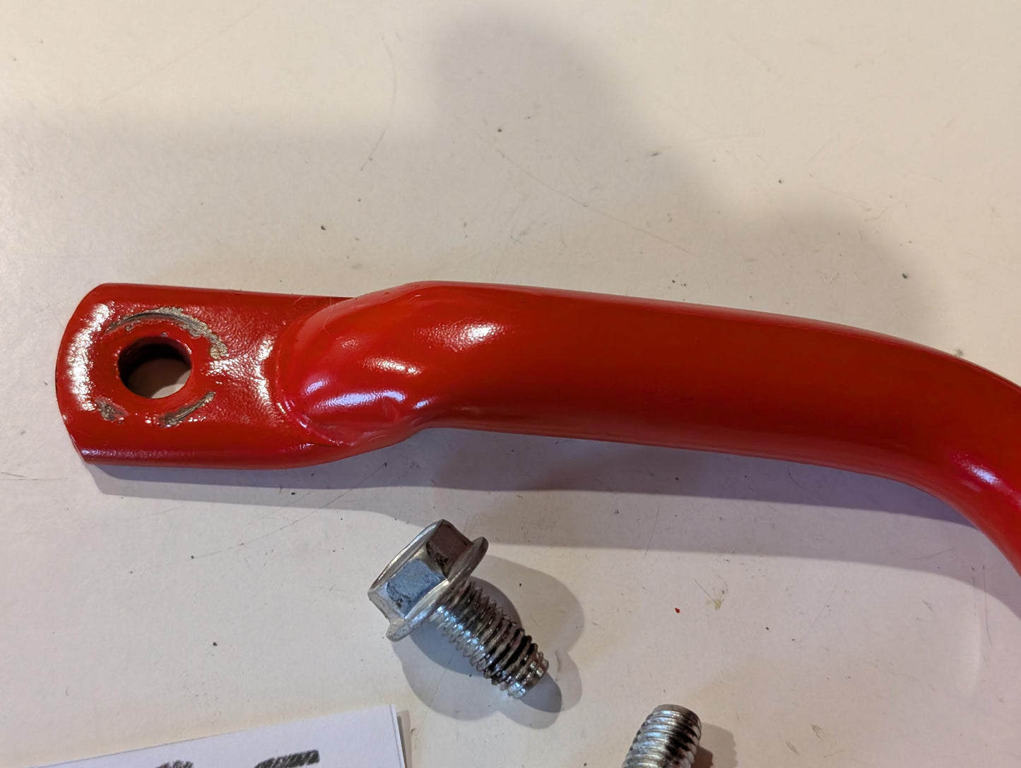 Yamaha XT600 43F Fussrastenhalter hinten links 26F-27432 gebraucht