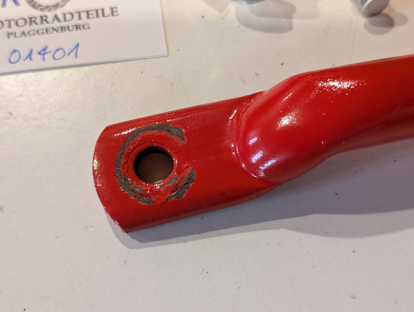 Yamaha XT600 43F Fussrastenhalter hinten rechts 50T-27442 gebraucht