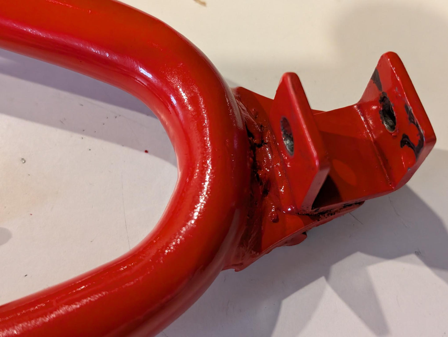 Yamaha XT600 43F Fussrastenhalter hinten rechts 50T-27442 gebraucht