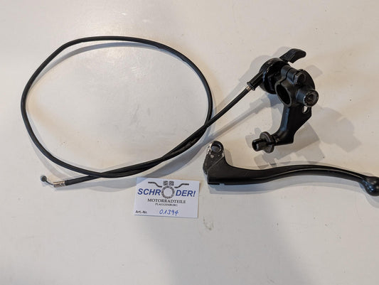 Yamaha XT600 43F Spiegelhalter links Chokegriff Kupplungshebel gebraucht