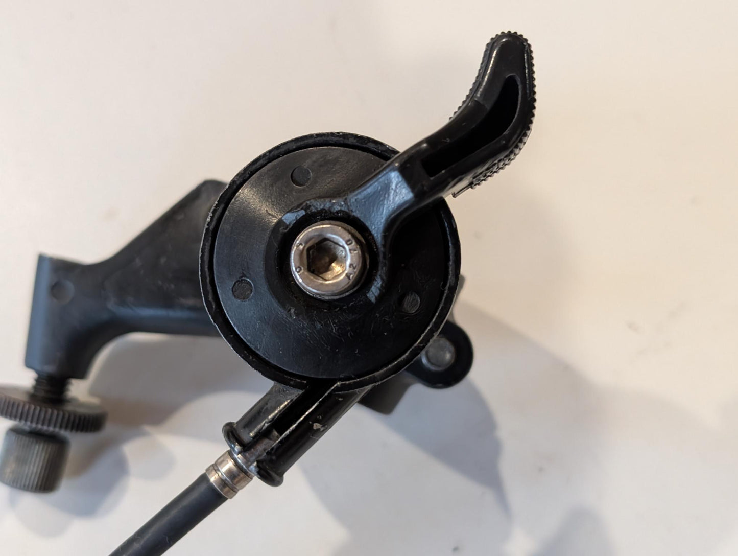 Yamaha XT600 43F Spiegelhalter links Chokegriff Kupplungshebel gebraucht