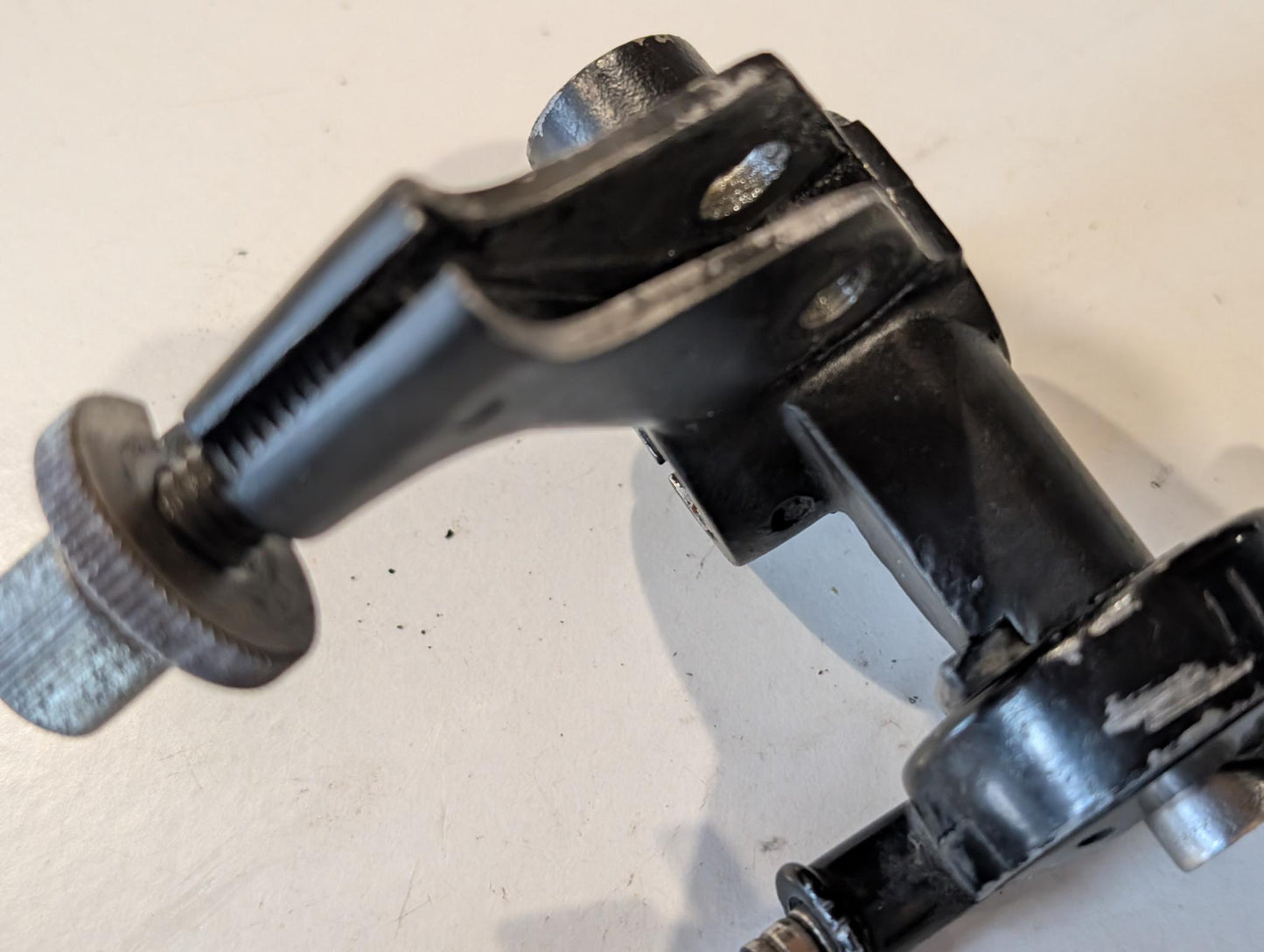 Yamaha XT600 43F Spiegelhalter links Chokegriff Kupplungshebel gebraucht