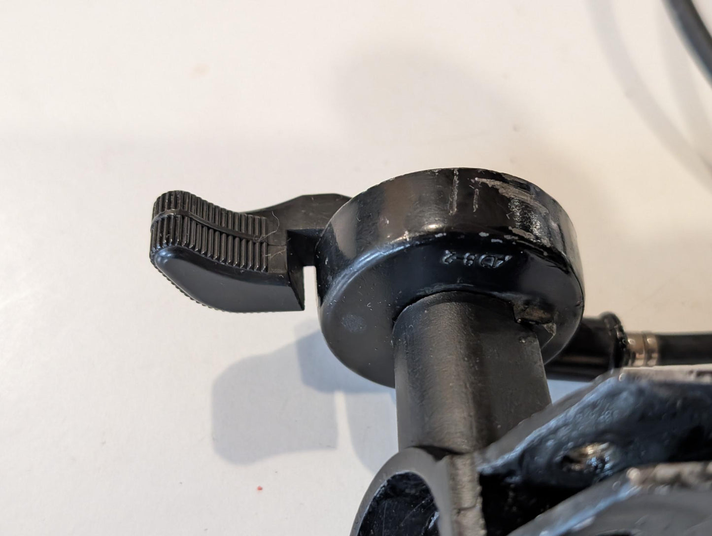 Yamaha XT600 43F Spiegelhalter links Chokegriff Kupplungshebel gebraucht