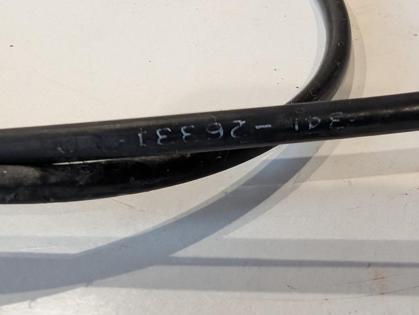 Yamaha XT600 43F Spiegelhalter links Chokegriff Kupplungshebel gebraucht