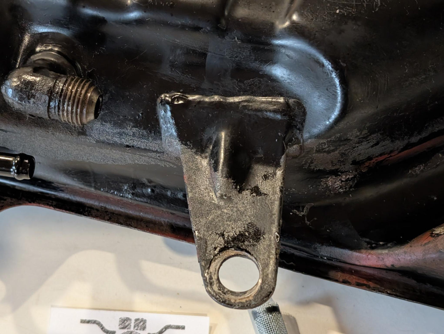 Yamaha XT600 43F Öltank mit Sieb 34L-21750 gebraucht