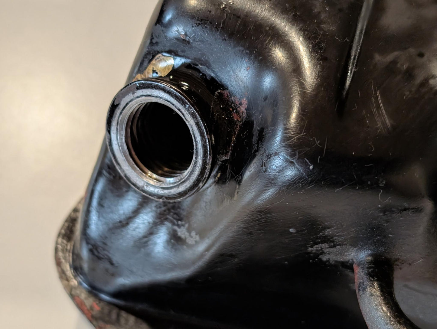 Yamaha XT600 43F Öltank mit Sieb 34L-21750 gebraucht