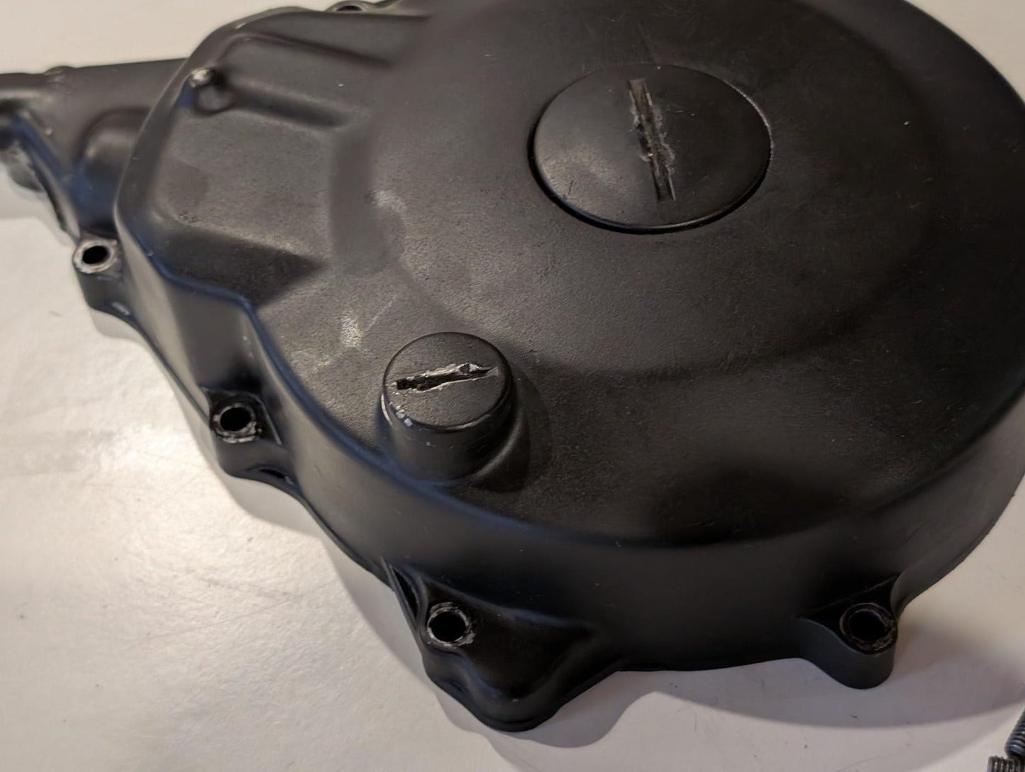 Yamaha XT600 43F Kurbelgehäusedeckel Lichtmachinendeckel 34K-15411-00 gebraucht