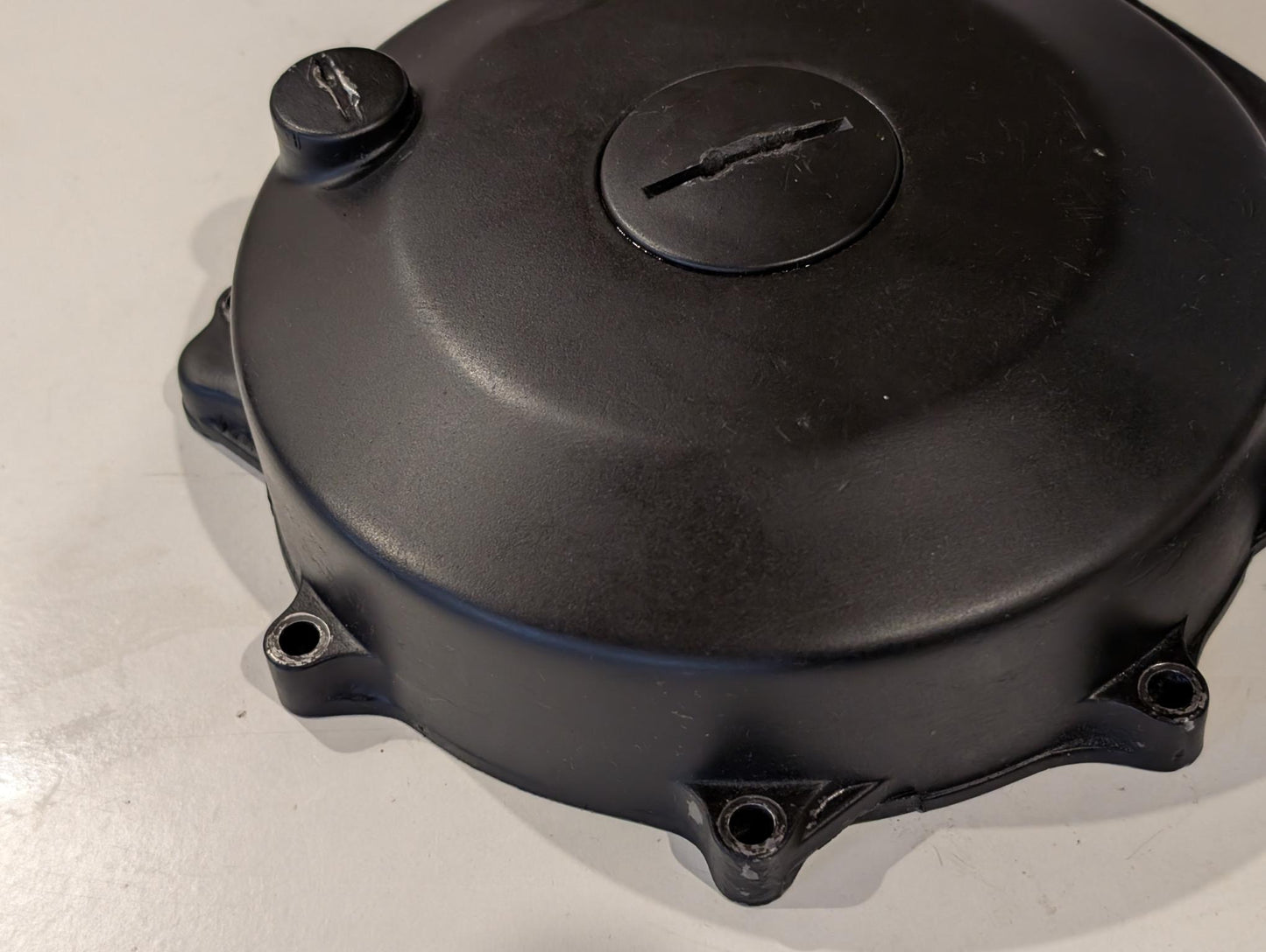 Yamaha XT600 43F Kurbelgehäusedeckel Lichtmachinendeckel 34K-15411-00 gebraucht