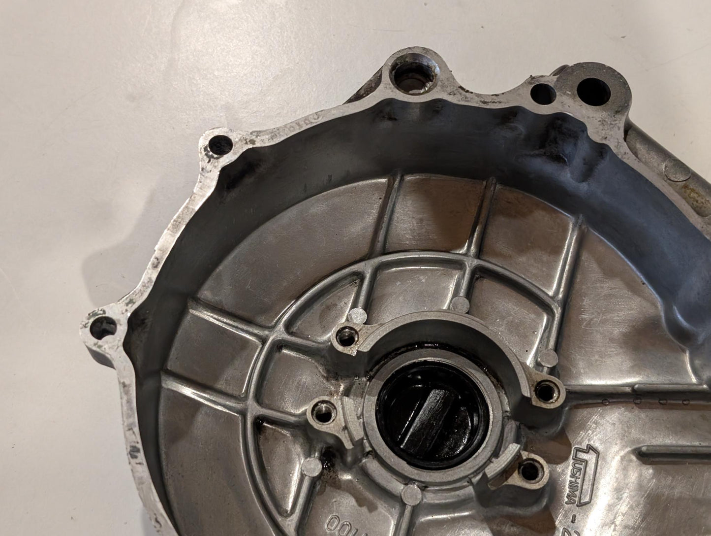 Yamaha XT600 43F Kurbelgehäusedeckel Lichtmachinendeckel 34K-15411-00 gebraucht