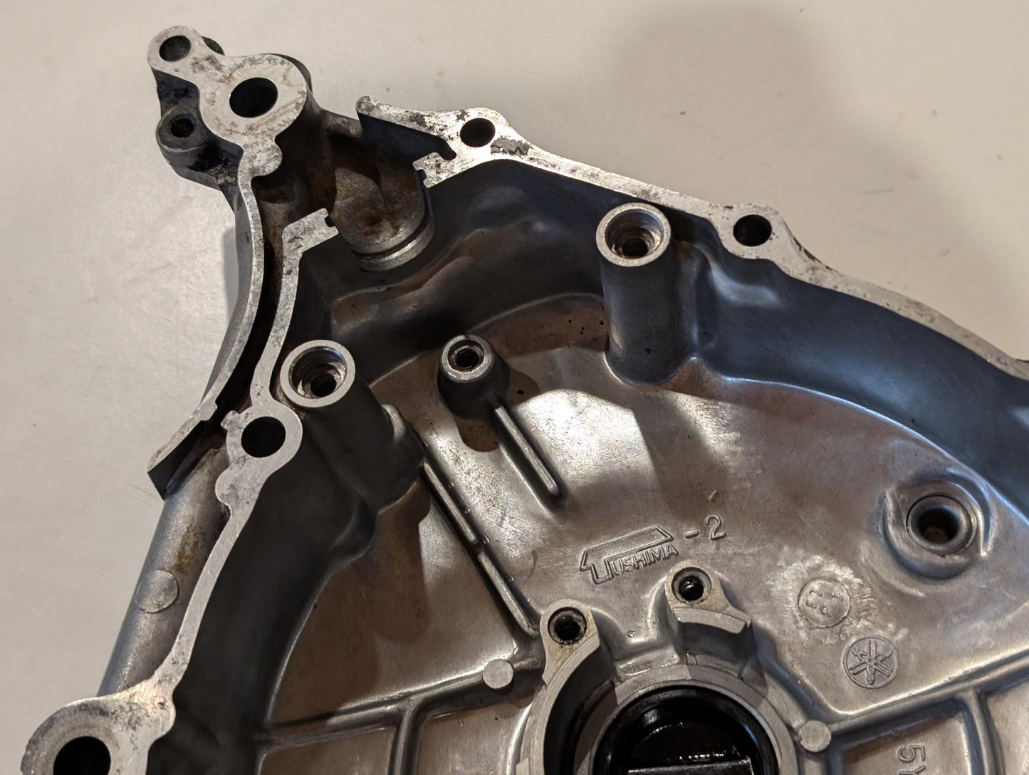 Yamaha XT600 43F Kurbelgehäusedeckel Lichtmachinendeckel 34K-15411-00 gebraucht