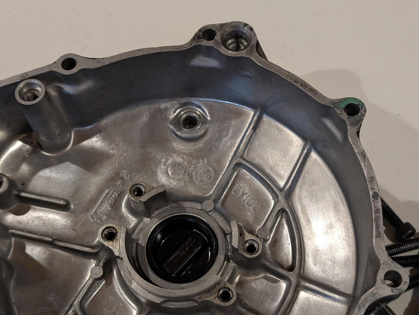 Yamaha XT600 43F Kurbelgehäusedeckel Lichtmachinendeckel 34K-15411-00 gebraucht