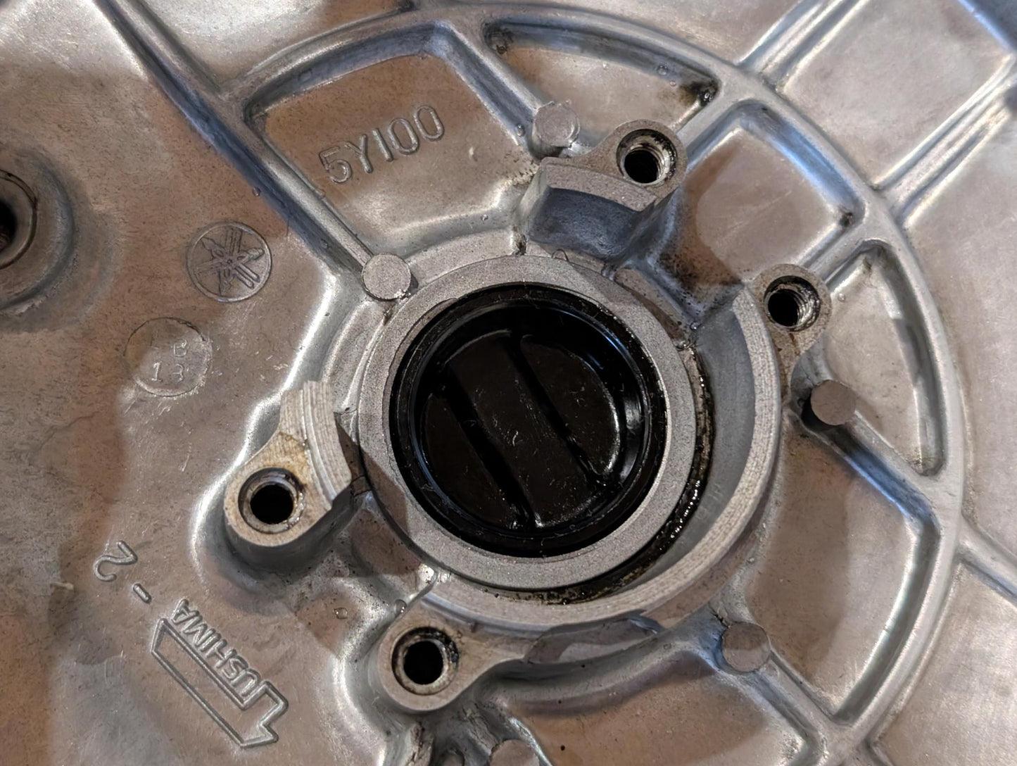 Yamaha XT600 43F Kurbelgehäusedeckel Lichtmachinendeckel 34K-15411-00 gebraucht